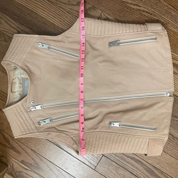 Anine Bing Leather Moto Vest - Picture 15 of 16